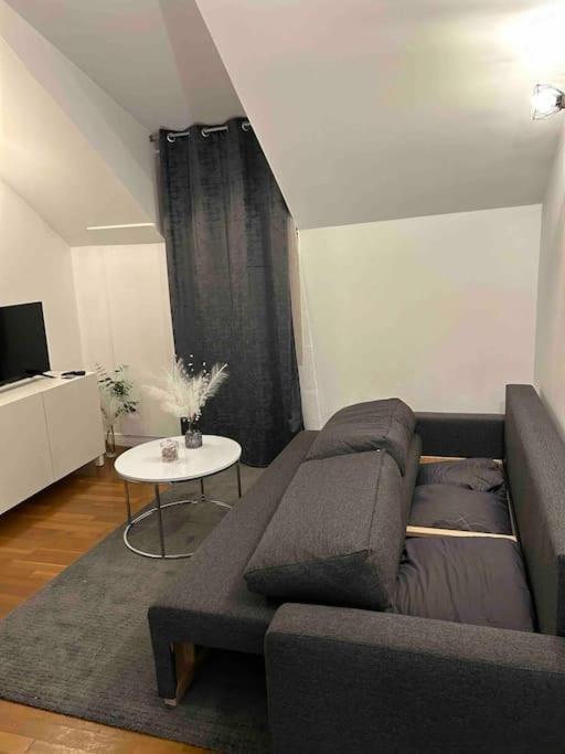 Duplex Minimaliste - 30 Min De Paris Daire Saint-Ouen-l'Aumone Dış mekan fotoğraf